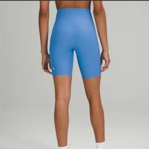 Lululemon Base Pace HR Short Ribbed size 4 Blue Nile EUC